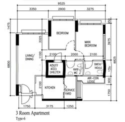 Blk 221A Matilda Edge (Punggol), HDB 3 Rooms #563806091